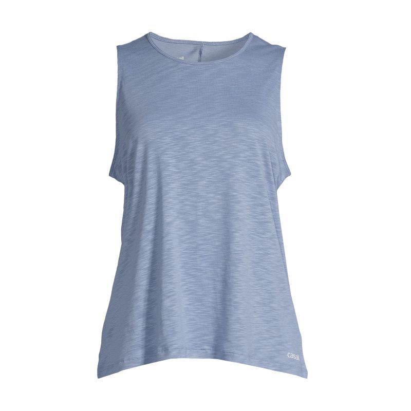 CASALL Soft Texture Tank Blau