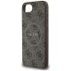 6. Guess 4G Ring Classic Logo MagSafe iPhone 16e Hülle - Braun