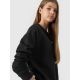 2. Mädchen-Sweatshirt aus Bio-Baumwolle, ohne Reißverschluss, ohne Kapuze, 4F Junior