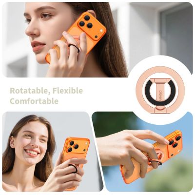 6. Tech-Protect MMR400 Lamano Magnetring für Handys – Roségold