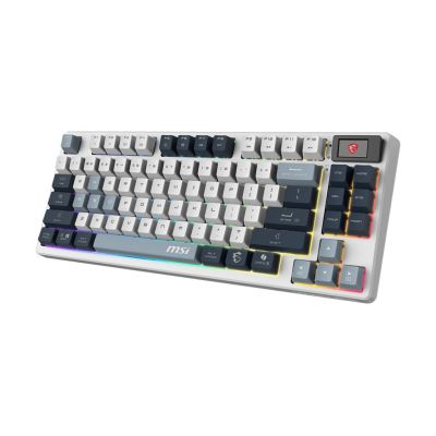 3. MSI FORGE GK600 TKL Wireless SKY Gaming-Tastatur