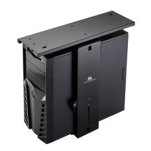 MACLEAN Computerhalterung, schwarz, verstellbar, max. 10 kg, MC-885