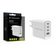 4. Conceptronic ALTHEA22W100 Universal-Ladegerät für Mobilgeräte, Weiß, AC-Schnellladefunktion, intern