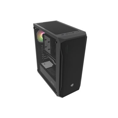 40. FURY COMPUTERGEHÄUSE FURY SHOBO RGB MIDI TOWER MIT FENSTER SCHWARZ