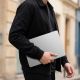 5. AmazingThing Titan Hartschalen-Schutzhülle für MacBook Air M5 14" - Transparent