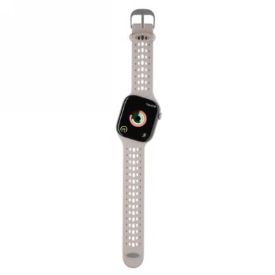 3. Decoded Silicone Ares O Band für Apple Watch 40/41/42 mm – Beige