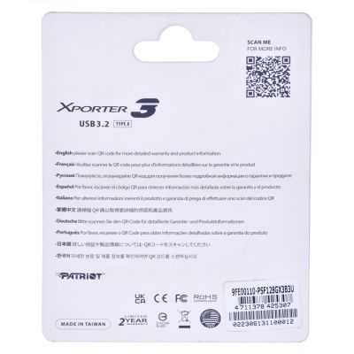 6. PARTIOT FLASHDRIVE Xporter 3 128 GB Typ A USB3.2