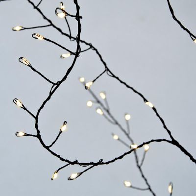 3. DEKORATIVER BAUM 240 LED 180 CM BLACK LUCA