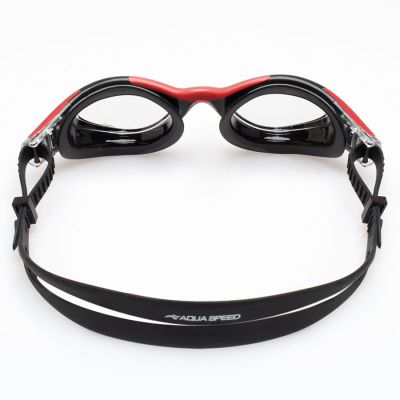 3. Aqua Speed Aquilo Schwimmbrille schwarz und rot 62649-31
