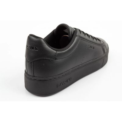 4. Levi's Evelyn Kinder-Sportschuhe, schwarze Sneaker für Jugendliche