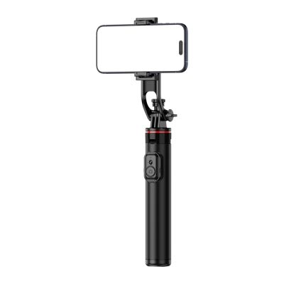 3. Selfie Stick WC1Y2S Teleskopstativ 1,3 m aus Aluminiumlegierung mit Telefonhalter – Schwarz