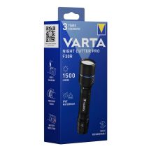 Varta Night Cutter Pro F30R Schwarze LED-Handtaschenlampe