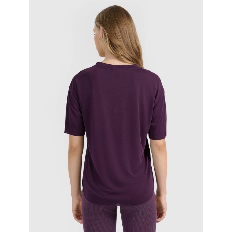 2. Oversize-T-Shirt für Damen aus Modal 4F 4FRAW25TTSHF3283-50S