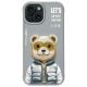 Nimmy Cool&Cute 2.0 Bear Case für iPhone 15 - Grau