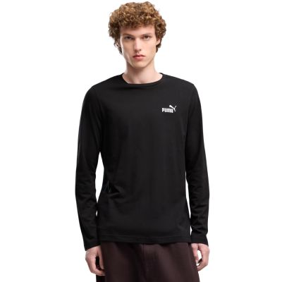 Puma ESS No. 1 Logo Langarmshirt Schwarz 682546 01
