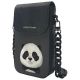 2. Nimmy Big Eyed Pet 2.0 Panda Handytasche - Schwarz