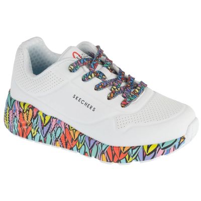 Skechers Uno Lite – Subtle Love 314088L-WMLT Weiß 31