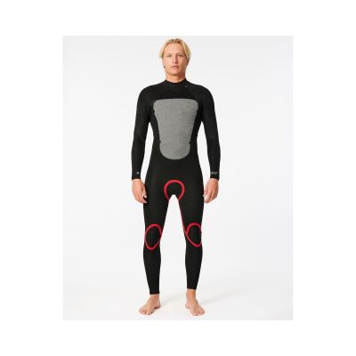 4. RIP CURL Omega 43GB Bz Steamer Waterproof Foam Turquoise