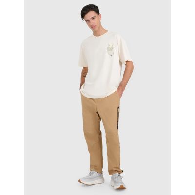 3. Oversize-T-Shirt für Herren mit Aufdruck 4F 4FRAW25TTSHM3220-11S