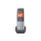 7. Gigaset E560HX Mobilteil mit Gro-Taste und Ladeschale – Platin
