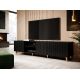 3. TV-Schrank PAFOS 200x40x52 schwarz matt