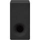 Sony SA-SW3 Kompakt-Subwoofer, Schwarz, Aktiv-Subwoofer, 200 W