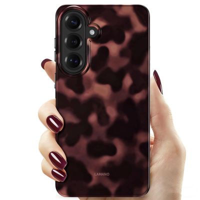 3. Tech-Protect Lamano MagSafe Hülle für Samsung Galaxy A36 / A37 5G - Schwarz und Braun