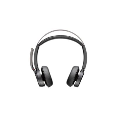 275. POLY Voyager Focus 2 Microsoft Teams-zertifiziertes USB-CC-Headset + USB-C/A-Adapter + Ladeschale