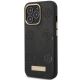 2. Guess GUHMP14LSAPSTK iPhone 14 Pro 6,1" schwarz/schwarzes Hardcase Peony Logo Plate MagSafe