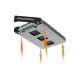 8. IcyDock Montageplatte 2x6,3cm SATAI-III in 1x3,5" RAID-Steuerung