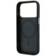 7. Guess Ring Stand 360 Grained Classic Logo MagSafe Hülle für iPhone 18 Pro / 17 Pro – schwarz