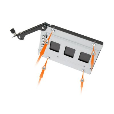 We-Ra. IcyDock mit Platz für 2 Laufwerke: 2 x 6,3 cm SATA I-III/SAS HDD & SSD in Farbe, 1 x 3,5" Metall