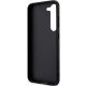 7. Karl Lagerfeld Saffiano Mono Metal Logo Hülle für Samsung Galaxy S24+ – Schwarz