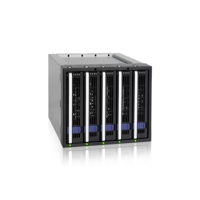 IcyDock Montageplatte 5x8,9cm SATAI-III in 3x5,25" MB155SP-B bk