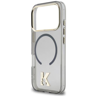6. Karl Lagerfeld IML K Head Logo MagSafe Hülle für iPhone 17 Pro - Schwarz