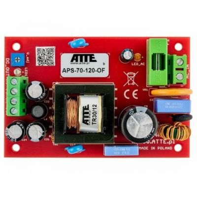 SMPS 12V 6A 72W ATTE APS-70-120-OF Netzteil
