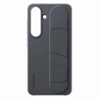 5. Samsung Standing Grip Case EF-GS931CBEGWW Silikonhülle mit Halterung/Ständer für Samsung Galaxy S25 - Schwarz