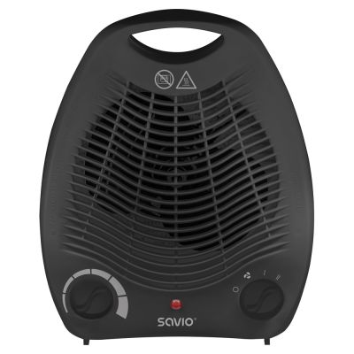 3. SAVIO Heizlüfter 2000 W AD-02/B Schwarz