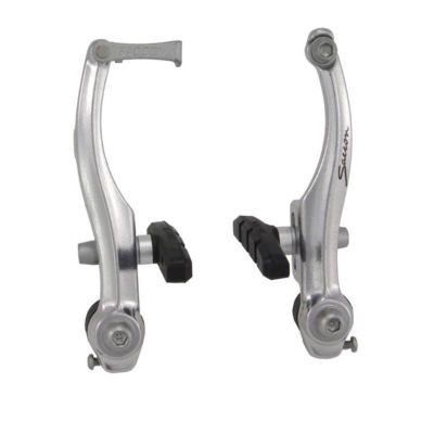 Bremsbacken H110 2x90 silber gerade Feder