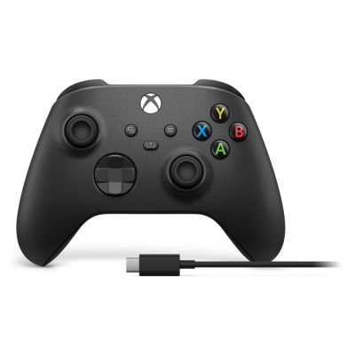 MICROSOFT Xbox Series Schwarzer USB-C-Controller
