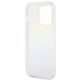 7. Guess IML Faceted Mirror Disco Iridescent Hülle für iPhone 14 Pro – mehrfarbig
