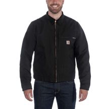 Carhartt Duck Detroit Jacke Schwarz