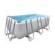 8. AVENLI Rahmenpool grau 400x207x122