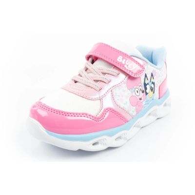 3. Leomil Bluey Kindersportschuhe, leichte Sneaker mit Klettverschluss und LED-Beleuchtung