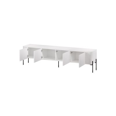2. TV-Schrank VERA 190x40x50 weiß matt
