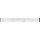 4. Skibrille UVEX Scenic P white/silver