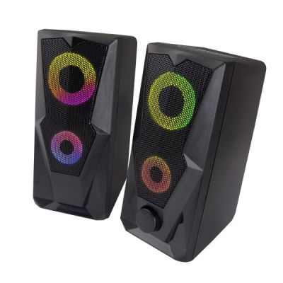 4. ESPERANZA LAUTSPRECHER 2.0 USB LED RAINBOW BAILA EGS103