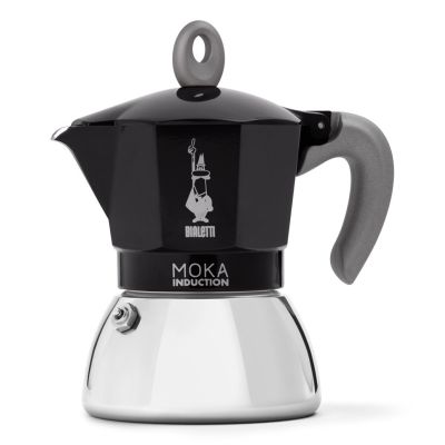 Bialetti Moka Induction 4TZ Black Moka Pot