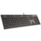 2. A4 TECH KV-300H Membrantastatur A4TKLA39976 (USB 2.0; (US); schwarz)