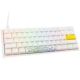 7. Ducky DKON2061ST Gaming-Tastatur USB QWERTY Amerikanische Internationale Weiß